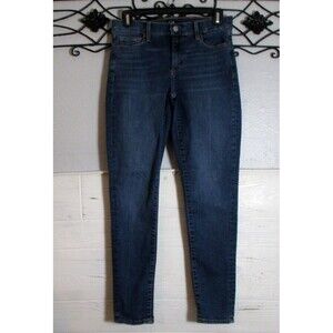Gap Skinny Jeans Pants Size 4 Blue Pockets Stretch
